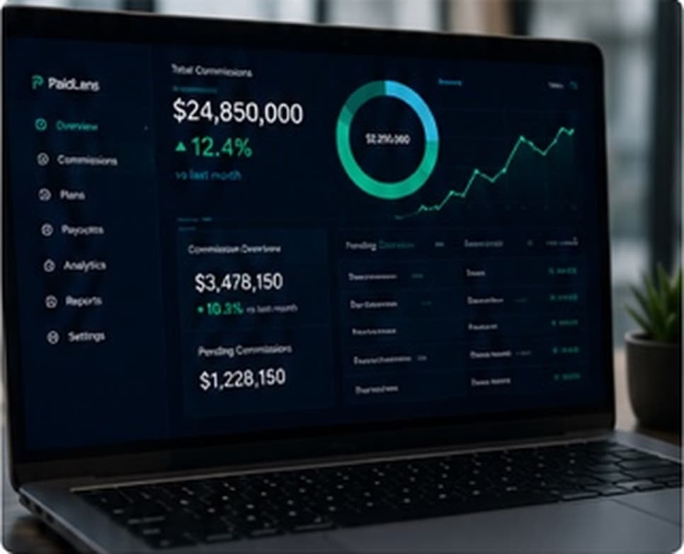 PaidLens analytics dashboard